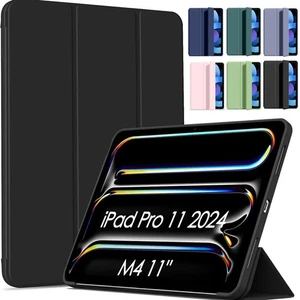 Schutz Hülle für iPad Pro 11" 2024 M4 Air 11" 10/9/8/7/6th GenTasche Smart Cover - Bild 1 von 49