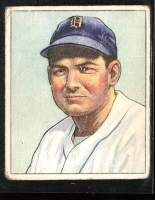 George Kell 1950 Bowman RC A #8 底特律老虎队 — 第 1/2 张图片