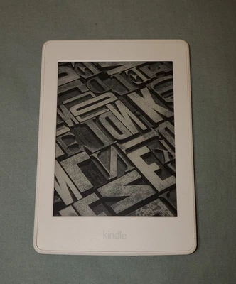 Amazon Kindle Paperwhite 7th Gen 6" Wi-Fi White eBook Reader - Image 1 of 4