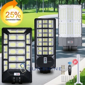 9999900000LM 11000W De Luz LED Lampara Solares Bright Patio Exterior Luces Calle - Picture 1 of 116
