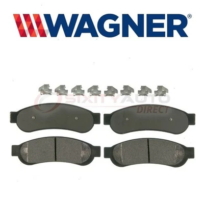 Wagner Brake Rear Disc Brake Pad Set for 2008-2010 Ford F-250 Super Duty - ji Foto 1 de 4