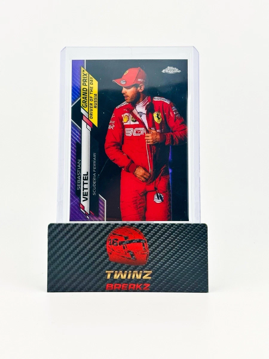 その他 2020 Topps F1 Vettel Variation Refractor Sebastian Vettel 2020 Topps Chrome Formula 1 Sapphire Edition #3