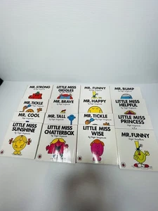LOT 16 x Vintage Roger Hargreaves Mr Men and Little Miss Paperbacks - Picture 1 of 11