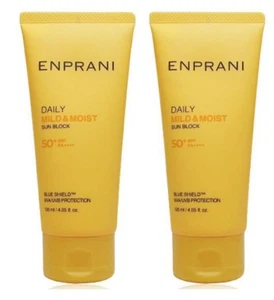 Enprani Daily Mild & Moist Sun Block 120ml x2 - SPF50+ PA++++ Koreanische Sonnencreme - Bild 1 von 1