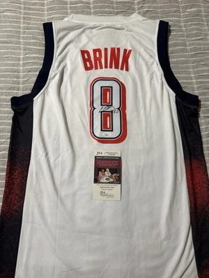 Cameron Brink Signed TEAM USA JERSEY NIKE JSA COA AUTHENTIC AUTO SPARKS WNBA - Image 1 of 3