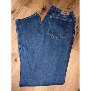 Wrangler Relaxed Fit Jeans Mens 40x32 Blue Denim Cotton Casual Pants - Picture 1 of 5