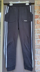 Adidas Boys Girls Unisex Black Originals Sweat Pants Size XSmall XS 6 - Picture 1 of 5