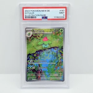 🇩🇪 POKEMON KARTE - CARD BISAKNOSP 167/165 - 2023 - MEW 151 - DE - PSA 9 - - Imagen 1 de 4