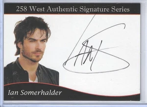 258 West Authentic Signatures Vampire Diaries 64/258 Ian Somerhalder JSC - Bild 1 von 2