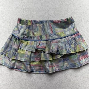 Lucky in Love Girls Youth Blue Tennis Golf Pickleball Skort  XS 6 Years - Picture 1 of 5
