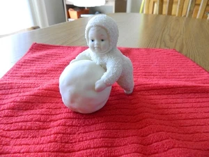 Snowbabies Figur "I'M MAKING SNOWBALLS" von Abt. 56 - EUC - Bild 1 von 6