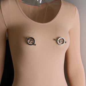 2pcs Nippelklemmen Restraint Brustklemmen Einstellbar Clip Clamps Bondage BDSM - Bild 1 von 16