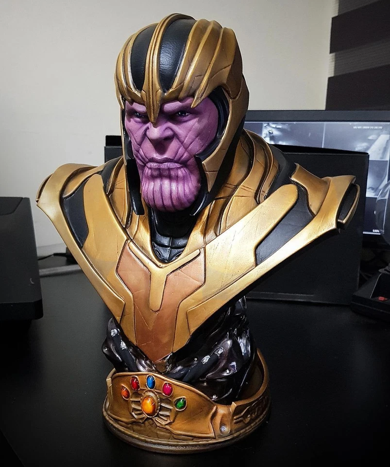 Kit Modelo Estatua Escultura Resina Busto Thanos Sin Pintar/Sin Montar Foto 1 de 1
