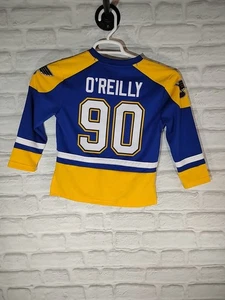 St Louis Blues Blues Gelb Lizenz NHL Trikot Ryan O'Reilly #90 Jugend XS 4/5 - Bild 1 von 7