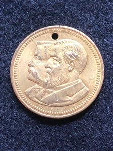 James G. Blaine & John A. Logan 1884 Presidential Campaign Token - Picture 1 of 4