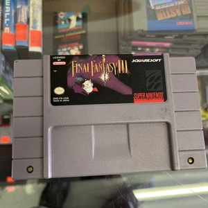 Final Fantasy III 3 SquareSoft Super Nintendo SNES Original - Bild 1 von 4