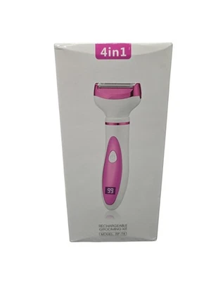 NUEVO KIT DE ASEO RECARGABLE 4 en 1, rosa/blanco, accesorios incluidos, NUEVO Foto 1 de 3