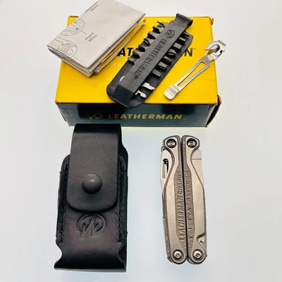 Leatherman Charge TTI - 19-in-1 Titanium Multi-Tool, S30V Blade, EDC, RARE - Image 1 of 4