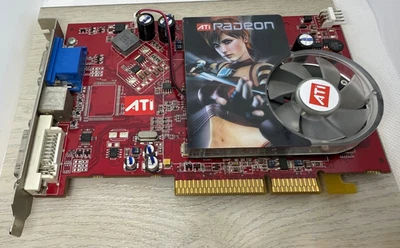 UNTESTED* ATi Radeon X1300 Pro AGP 256M Graphics Video Card S/N 180619 022792 - Image 1 of 4