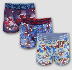 Marvel 3-pack Spidey & His Amazing Friends Spider-Man Boxer Briefs size 4T - NEW - Picture 1 of 6