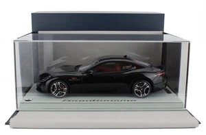 BBR MASERATI GRANTURISMO FOLGORE 2023 NERO ASSOLUTO with Showcase LE30 1/18 New! - Picture 1 of 4