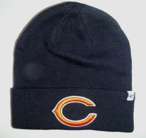 CHICAGO BEARS NFL NEUE AUTHENTISCHE BEANIE MIT BÜNDCHEN VON 47 MARKE - Bild 1 von 1
