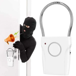 Türgriff Alarm Kontakt Sensor 110dB Tür Sicherheitskontakt Sensor Alarm - Bild 1 von 17