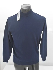 Lavane Men's Navy Blue Mock Neck Long Sleeve Sweater $29.99 - Picture 1 of 2