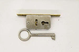 JuNie 1980 cerradura de inserción cerradura de bloqueo espina 15 mm delicado tulip latón izquierda - Imagen 1 de 7