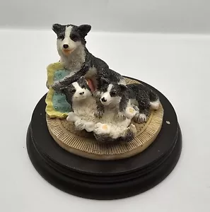 Regency Fine Arts Dog Collection "Border Collie" Figurine - Picture 1 of 5