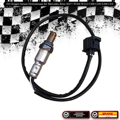 Sensor de oxígeno O2 aguas abajo para Mercedes-Benz M271 W204 W212 C200 C250 E200 CGI Foto 1 de 4