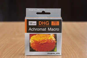 Marumi 58mm DHG Achromat Macro Lens 330 (+3) - Picture 1 of 4