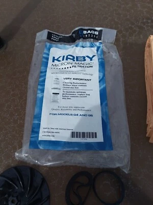 8 Kirby Micron Magic Filtraion Bags, 5 Belts and 1 Fan - Image 1 of 4