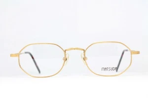 Matsuda 10105 GP Original Vintage Brillengestell vergoldet selten 50-21 - Bild 1 von 9