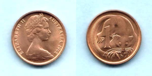 1968 One Cent.. Full Original Lustre - Ex Mint Roll.. BU - Imagen 1 de 1