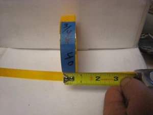 3M BRAND # 983-71 AMBER YELLOW GOLD ROLL REFLECTIVE TAPE 3/4" x 40' CUSTOM CUT - Bild 1 von 5