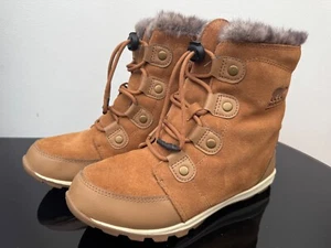 Sorel Explorer Joan Lace Winter Boot Size UK 5 Waterproof Insulated Faux Fur - Picture 1 of 9