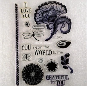 Close to My Heart CTMH Pemberley Workshop C1491 Stamp Set #13b - Picture 1 of 2