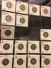 Silver Quarters Barber Standing Washington & 3 1oz Silver Rounds 