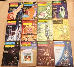 12 1968 Magazine of Fantasy & Science Fiction, Complete Year - Great Condition - Picture 1 of 9