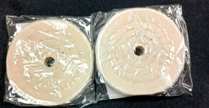 2 BUFFING 4" INCH BUFFING/POLISHING 1/2" ARBOR APPRO. 1/2" THICK WHEEL SOFT - Picture 1 of 2