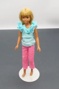 1967 Barbie Skipper Sun Set Malibu Blonde Blue Eyes Japan Bendable Legs - Picture 1 of 22
