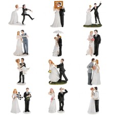 Wedding Resin Groom Bride Couple Figurine Table Decoration