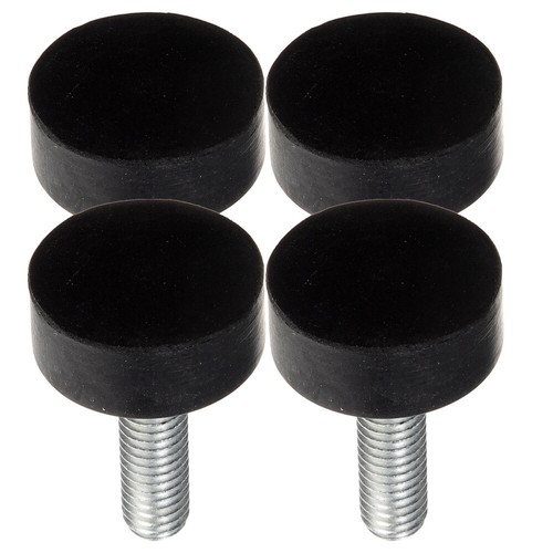 4pcs Rubber Feet Pad Screw In Rubber Feet Furniture Leg Bumpers Pads