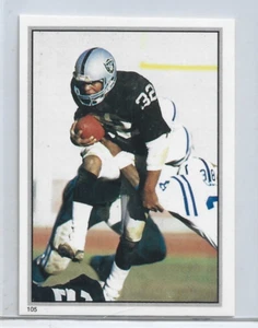 Marcus Allen-Oakland Raiders-1985 Topps Coming Soon Stickers #105 - Picture 1 of 2