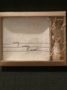 Demdaco Dean Crouser Holiday Collection Plate With Spreader Salty Savory Sweet - Picture 1 of 3