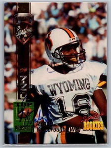1994 Signature Rookies - Prospect #58 Ryan Yarborough Auto Wyoming Football Card - Picture 1 of 2