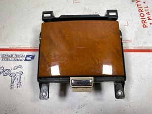 2002-06 INFINITI Q45 FRONT WOODGRAIN WOOD GRAIN CUPHOLDER CUP HOLDER G3 - Picture 1 of 4