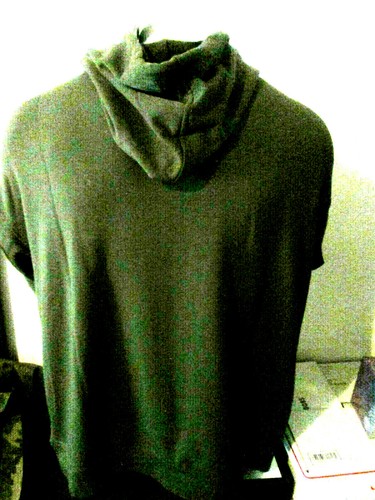 FELPA CON CAPPUCCIO GUCCI CLASSIC MELANGE ALL SEASONS MILITANT $1195 2XL