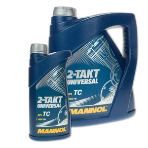 5 (4+1) Liter MANNOL 2-Takt Universal Motoröl - Bild 1 von 1